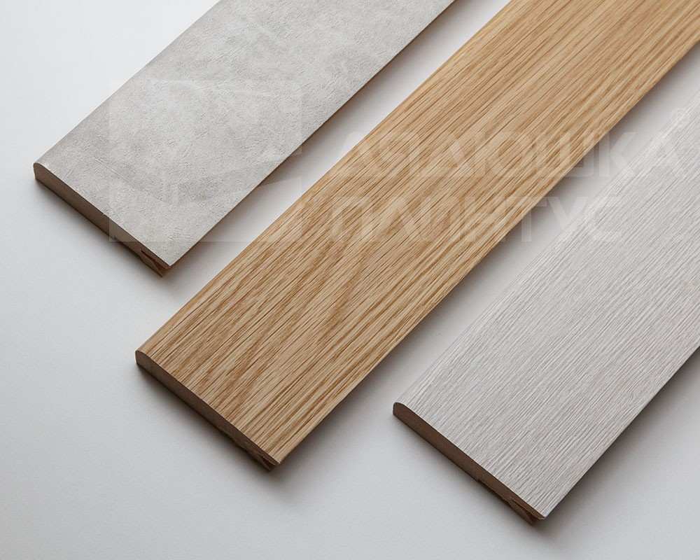 Плинтус МДФ Лука Пл 100-1МДФ.2700.Point line 24015 Дуб оверленд