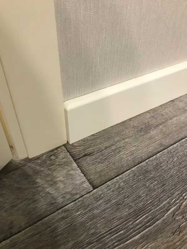 Плинтус МДФ Лука Пл 100-1МДФ.2700.24116 Белый