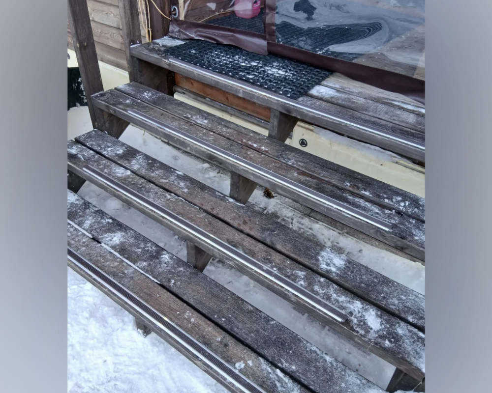 Порог одноуровневый ПС 08.900.03 Шоколад