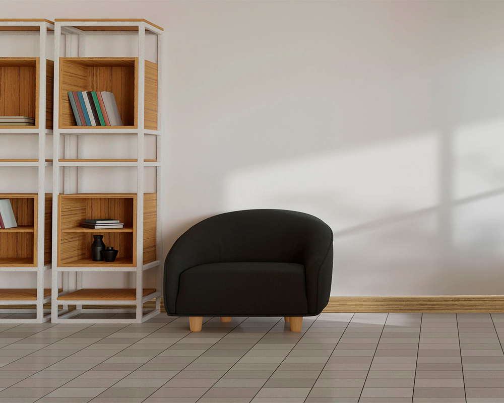 Плинтус ПВХ со съемной панелью Идеал Деконика 70 мм 221 Дуб янтарный