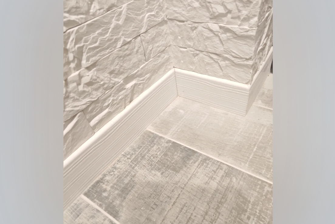 Плинтус ПВХ Рико Концепт 80мм 2,2м. 80000