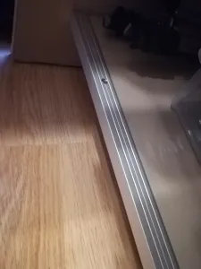 Порог угловой ПУ 05.900.087 Дуб беленый